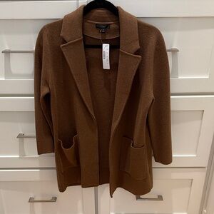 J. Crew Women's Cardigan in Tan Brown NWT